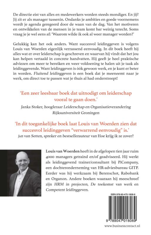 Achterkant van Fluitend leidinggeven