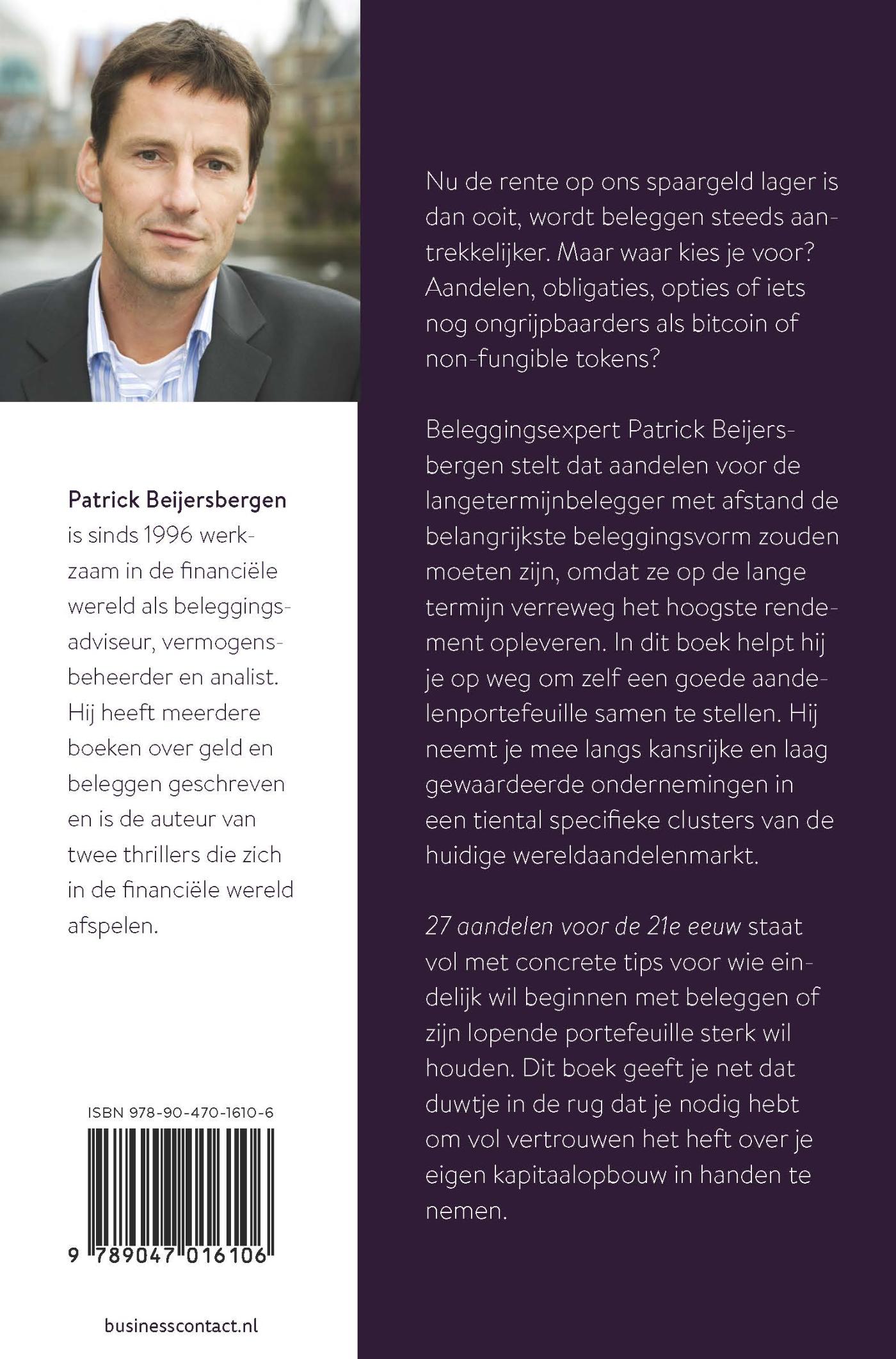 Achterkant van 27 aandelen voor de 21e eeuw