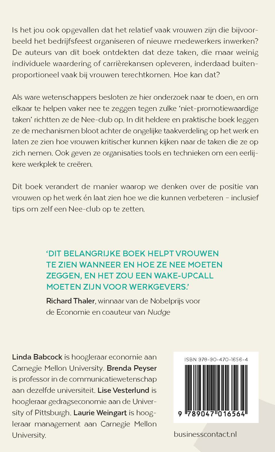 Achterkant van De Nee club