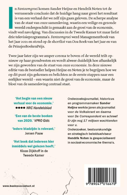 Achterkant van Fantoomgroei