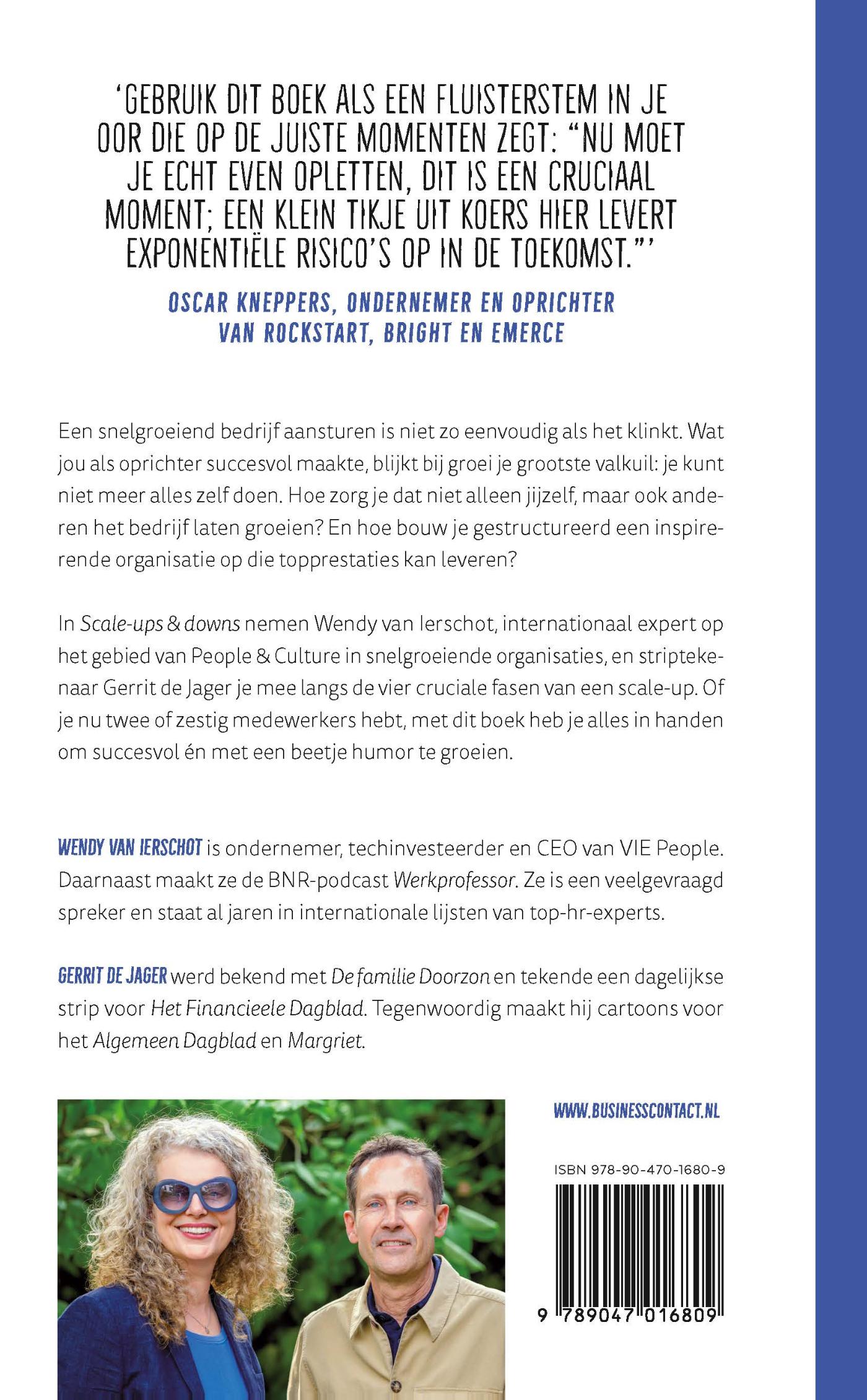 Achterkant van Scale-ups & downs