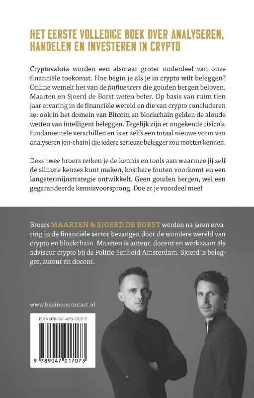 Achterkant van Crypto voor intelligente beleggers