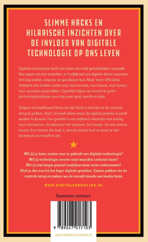 Achterkant van Digitale gremlins
