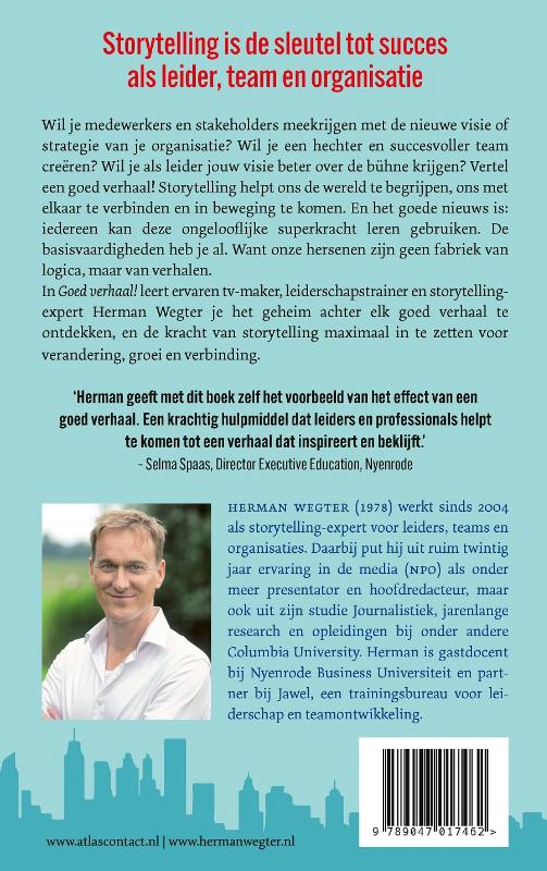 Achterkant van Goed verhaal!
