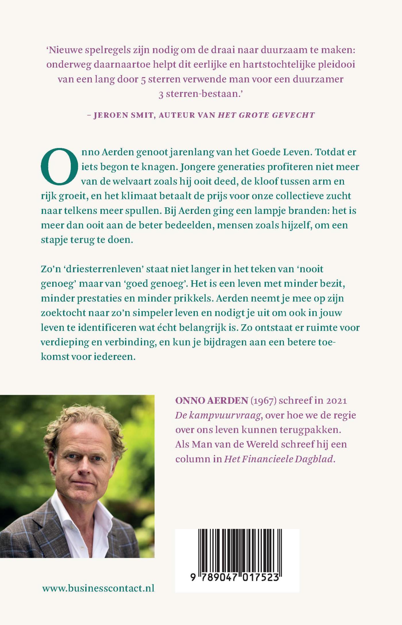Achterkant van De bevrijdende rijkdom van goed genoeg