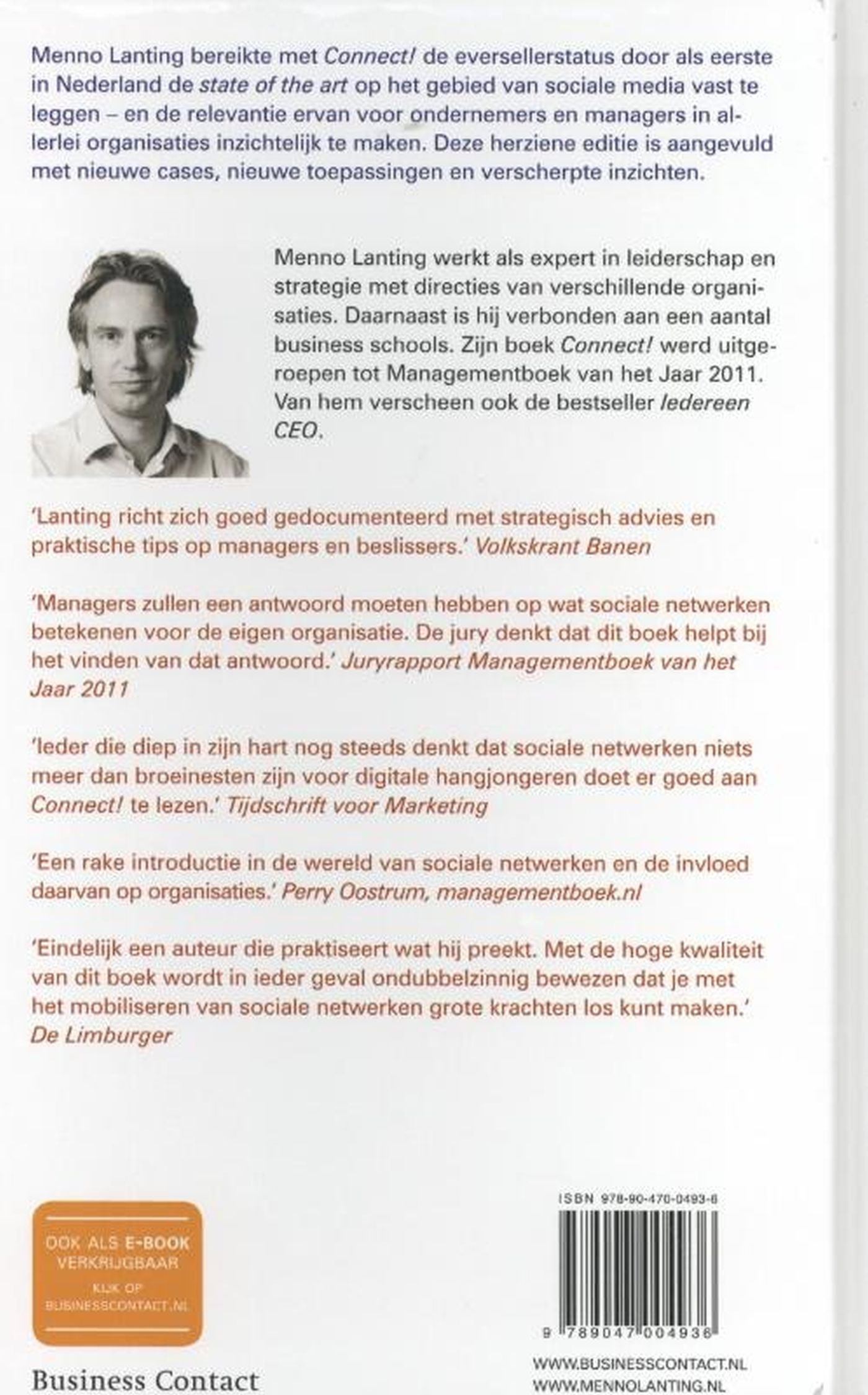 Achterkant van Connect!