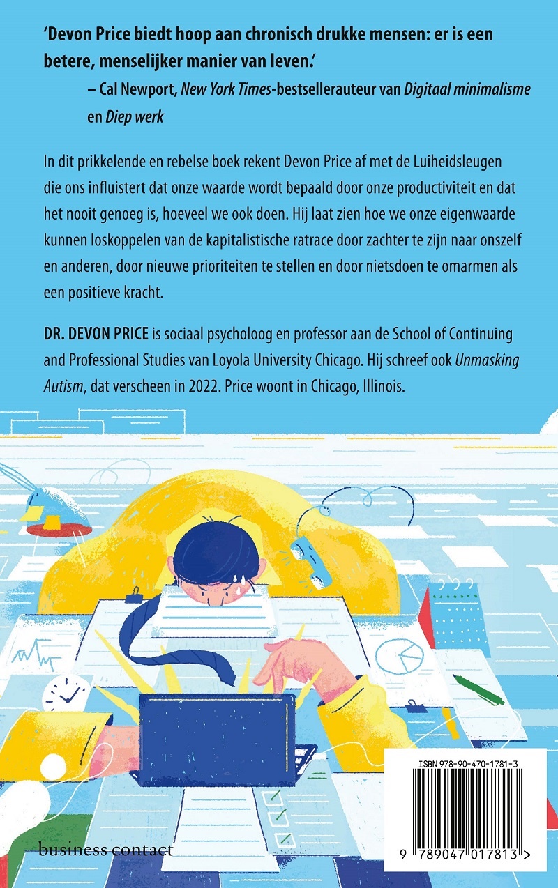 Achterkant van Lui zijn bestaat niet