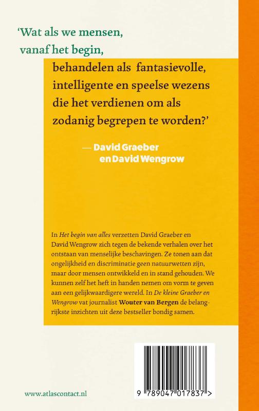 Achterkant van De kleine Graeber en Wengrow