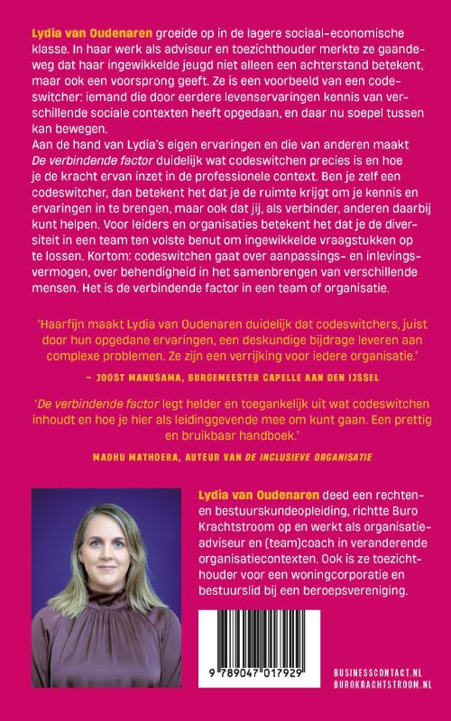 Achterkant van De verbindende factor