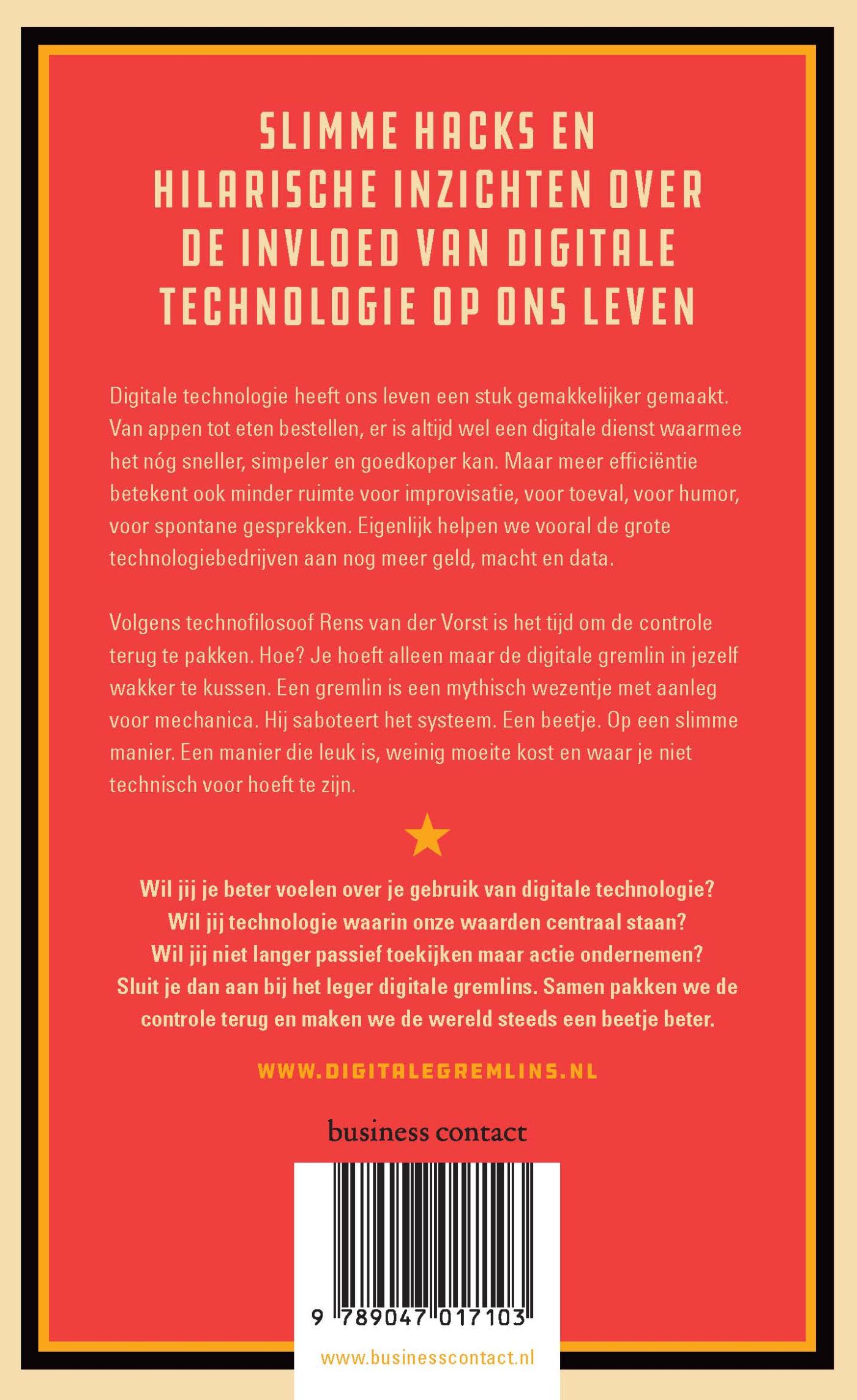 Achterkant van Digitale gremlins