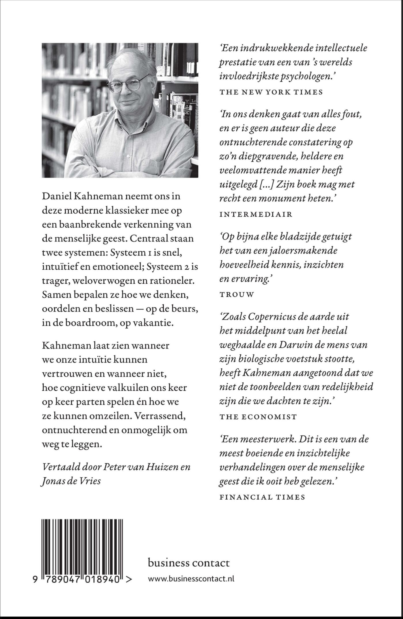 Achterkant van Ons feilbare denken