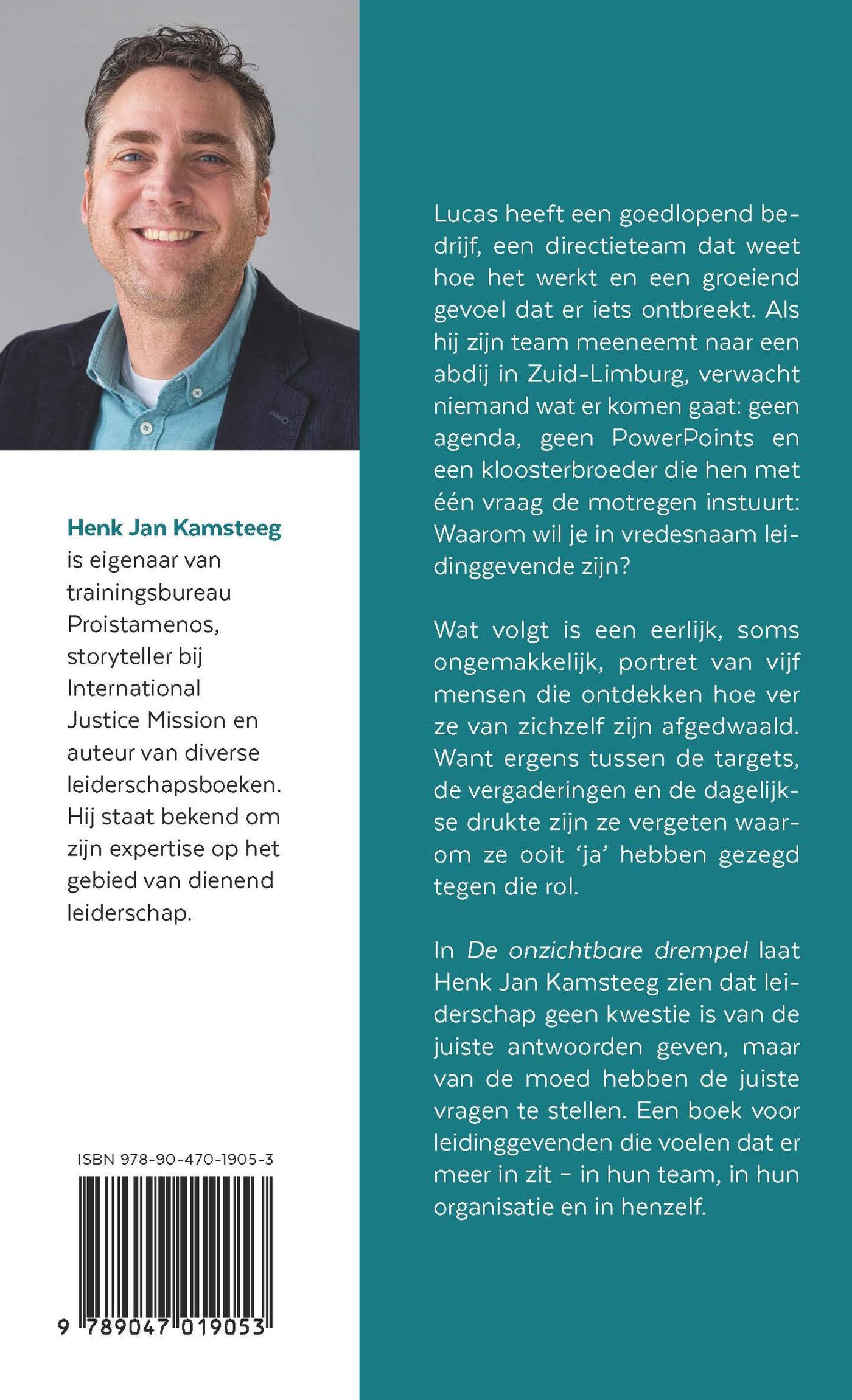 Achterkant van De onzichtbare drempel