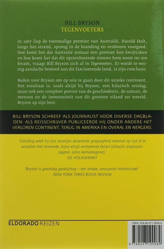 Achterkant van Tegenvoeters