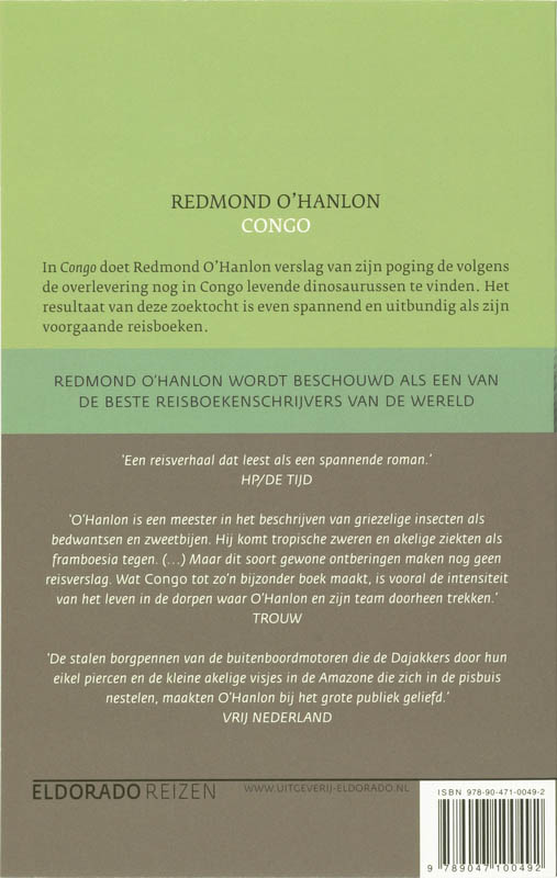 Achterkant van Congo
