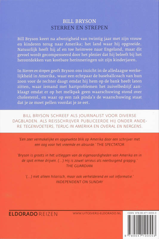 Achterkant van Sterren en strepen