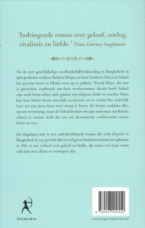 Achterkant van Een deugdzaam man