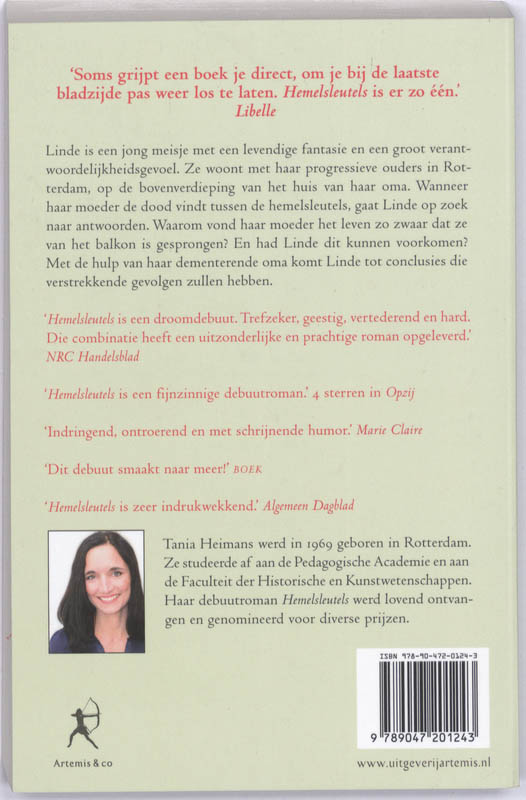 Achterkant van Hemelsleutels