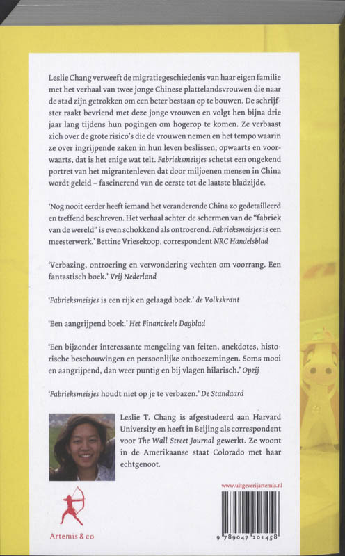 Achterkant van Fabrieksmeisjes