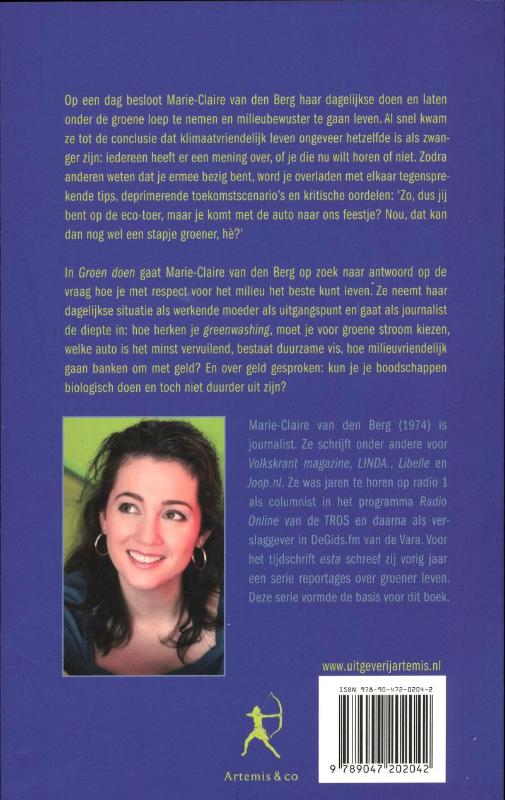 Achterkant van Groen doen