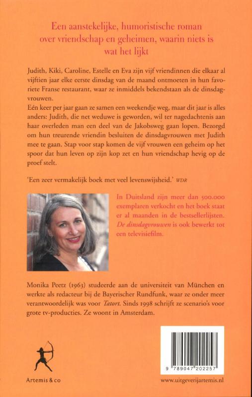 Achterkant van De dinsdagvrouwen