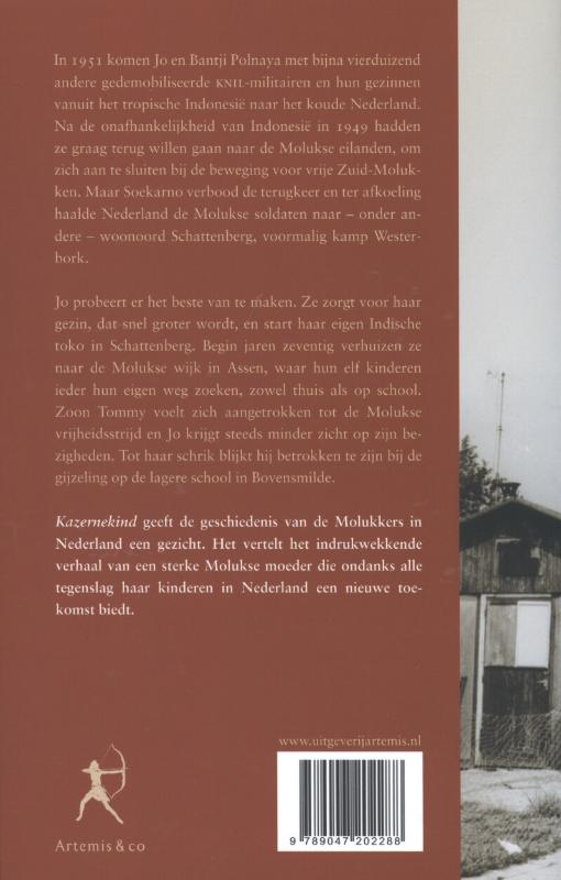 Achterkant van Kazernekind