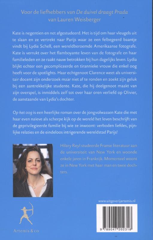Achterkant van Op het oog