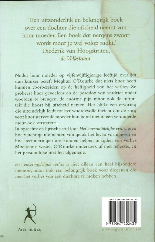 Achterkant van Het onvermijdelijke verlies