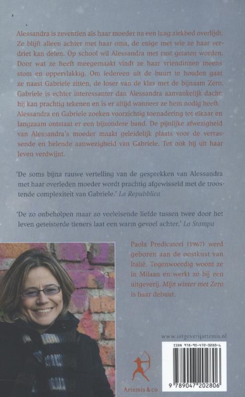 Achterkant van Mijn winter met Zero
