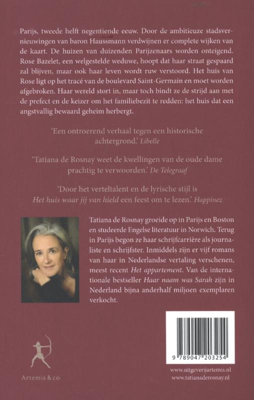 Achterkant van Het huis waar jij van hield