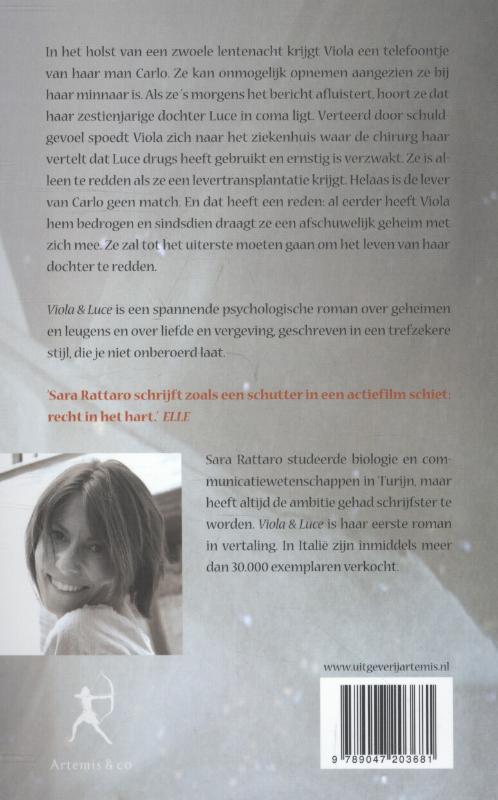 Achterkant van Viola en Luce