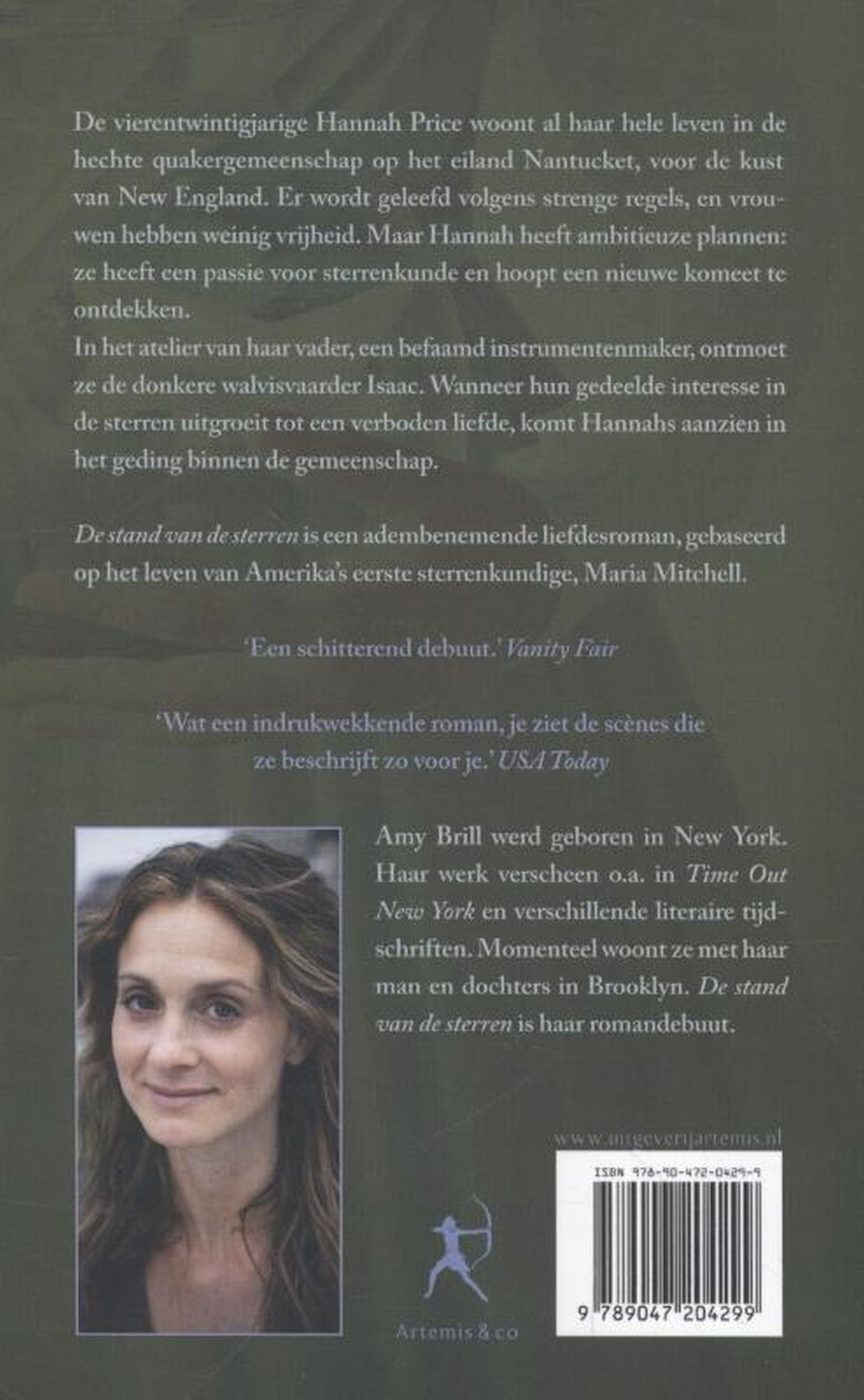 Achterkant van De stand van de sterren