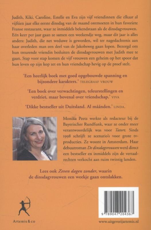 Achterkant van De dinsdagvrouwen