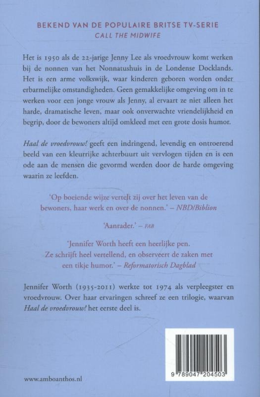 Achterkant van Haal de vroedvrouw!