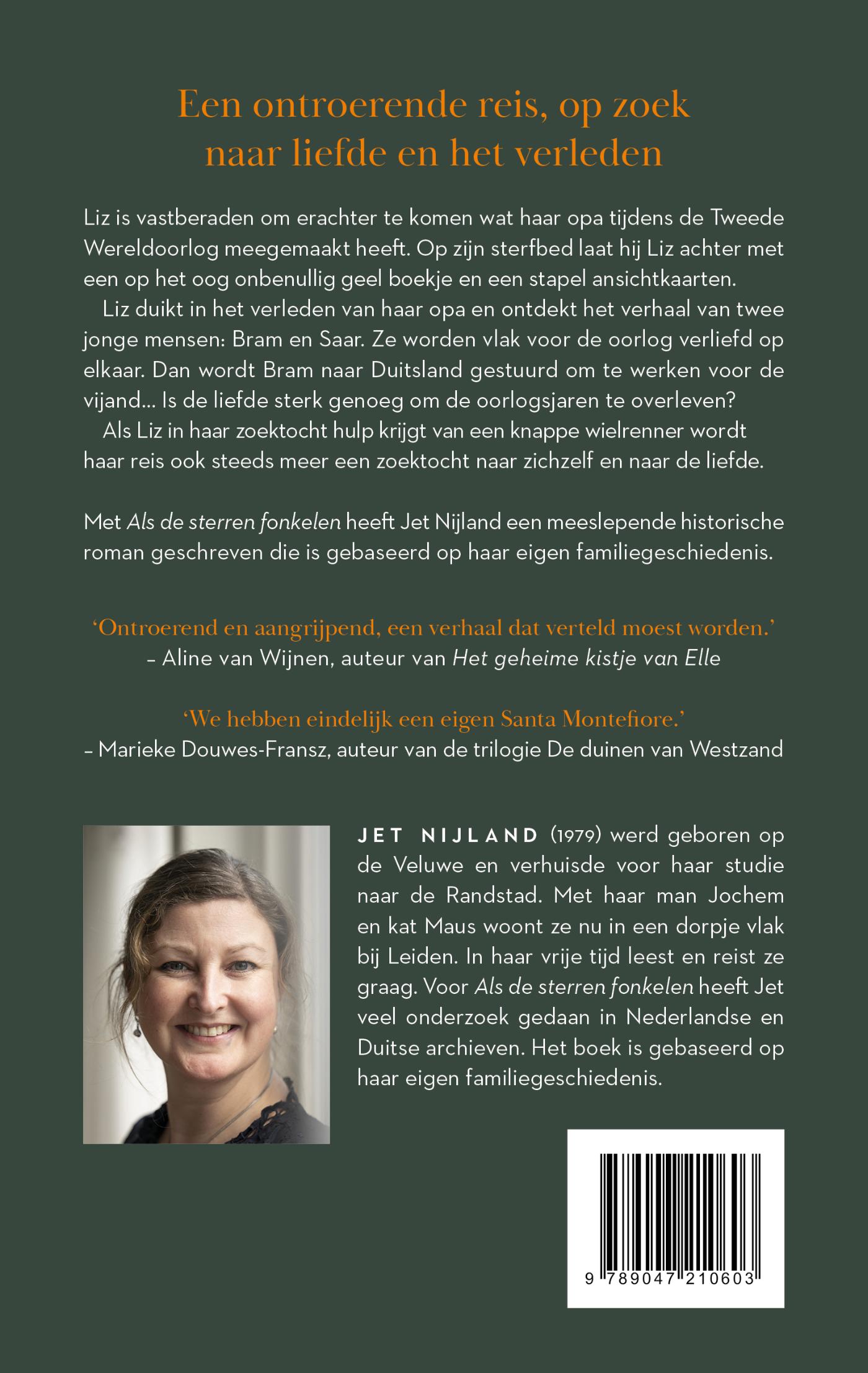 Achterkant van Als de sterren fonkelen