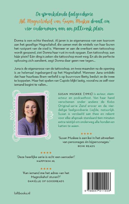 Achterkant van Donna en Juna