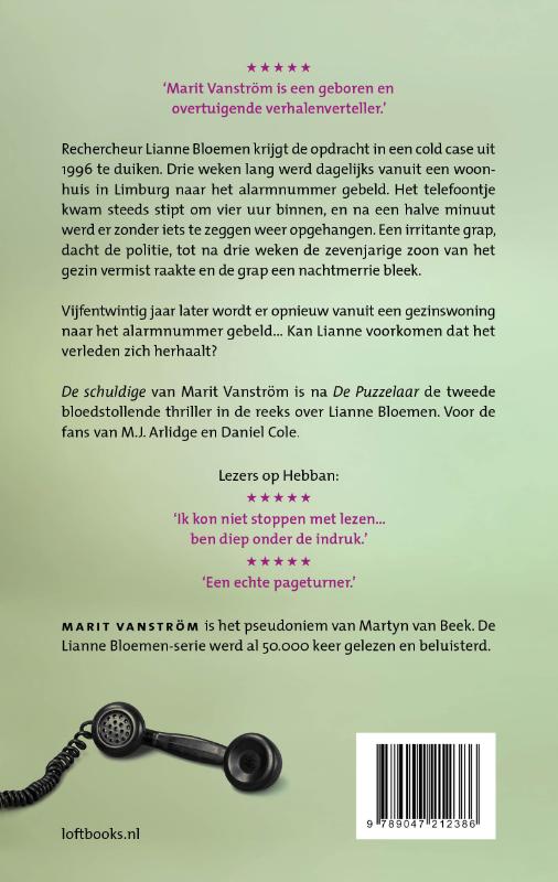 Achterkant van De schuldige