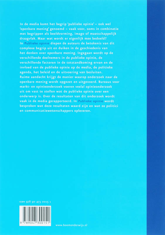 Achterkant van Publieke opninie