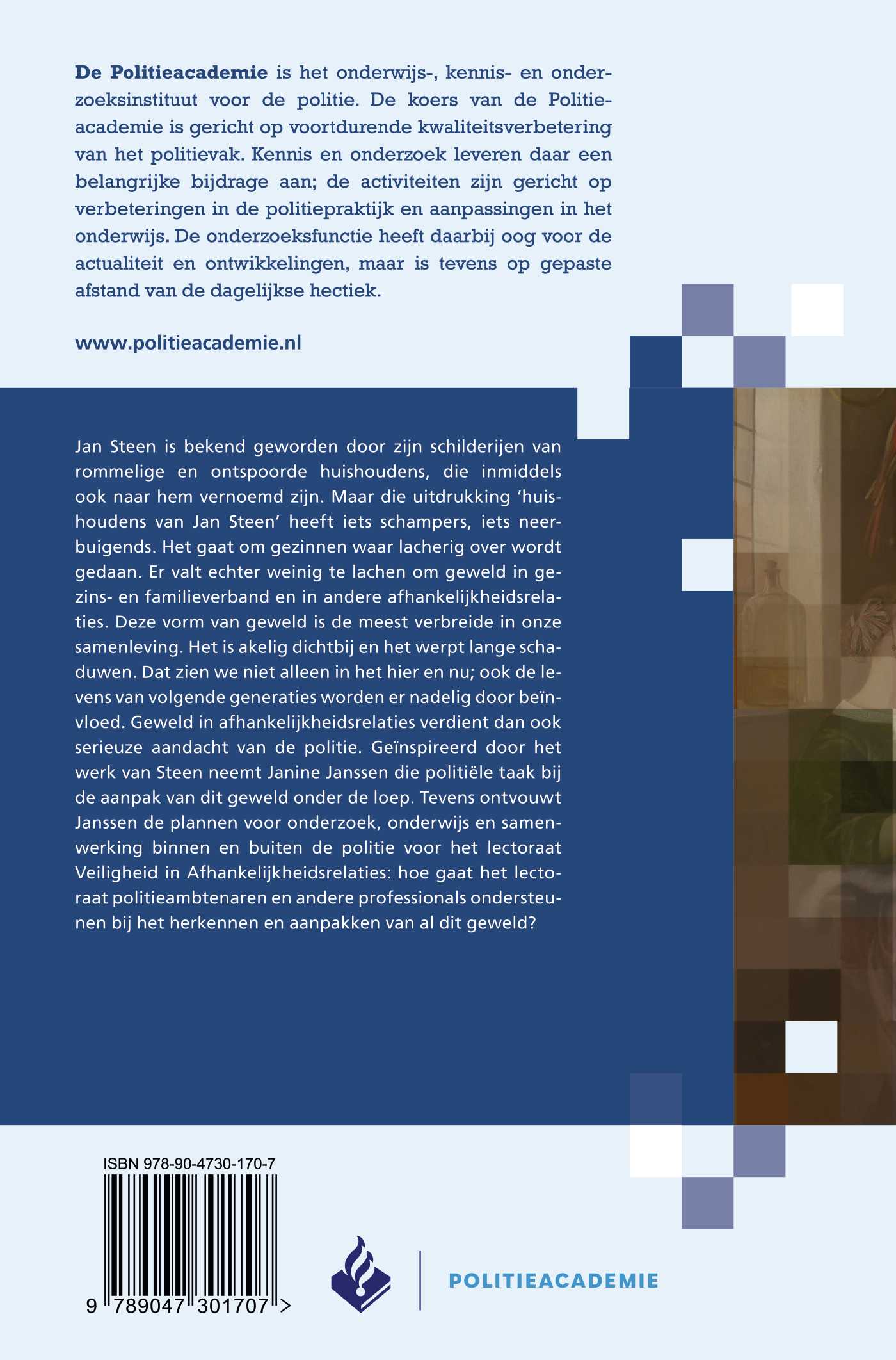 Achterkant van Huishoudens van Jan Steen