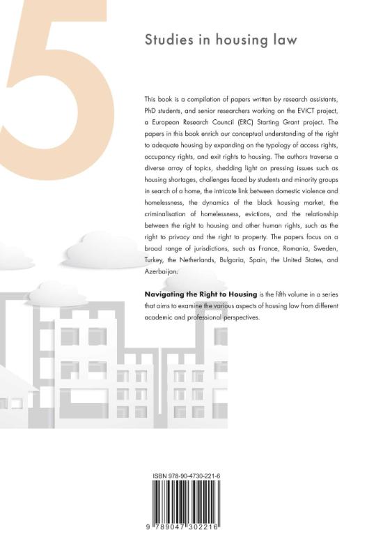 Achterkant van Navigating the Right to Housing