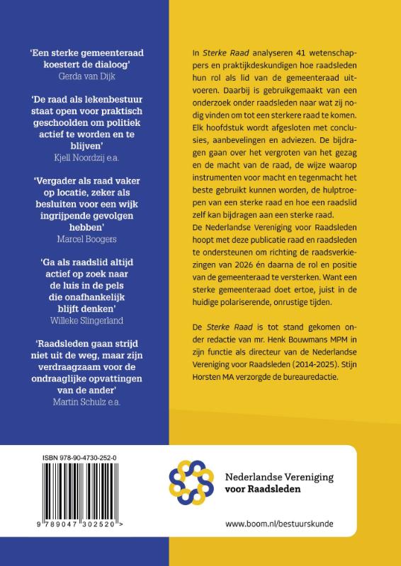 Achterkant van Sterke Raad