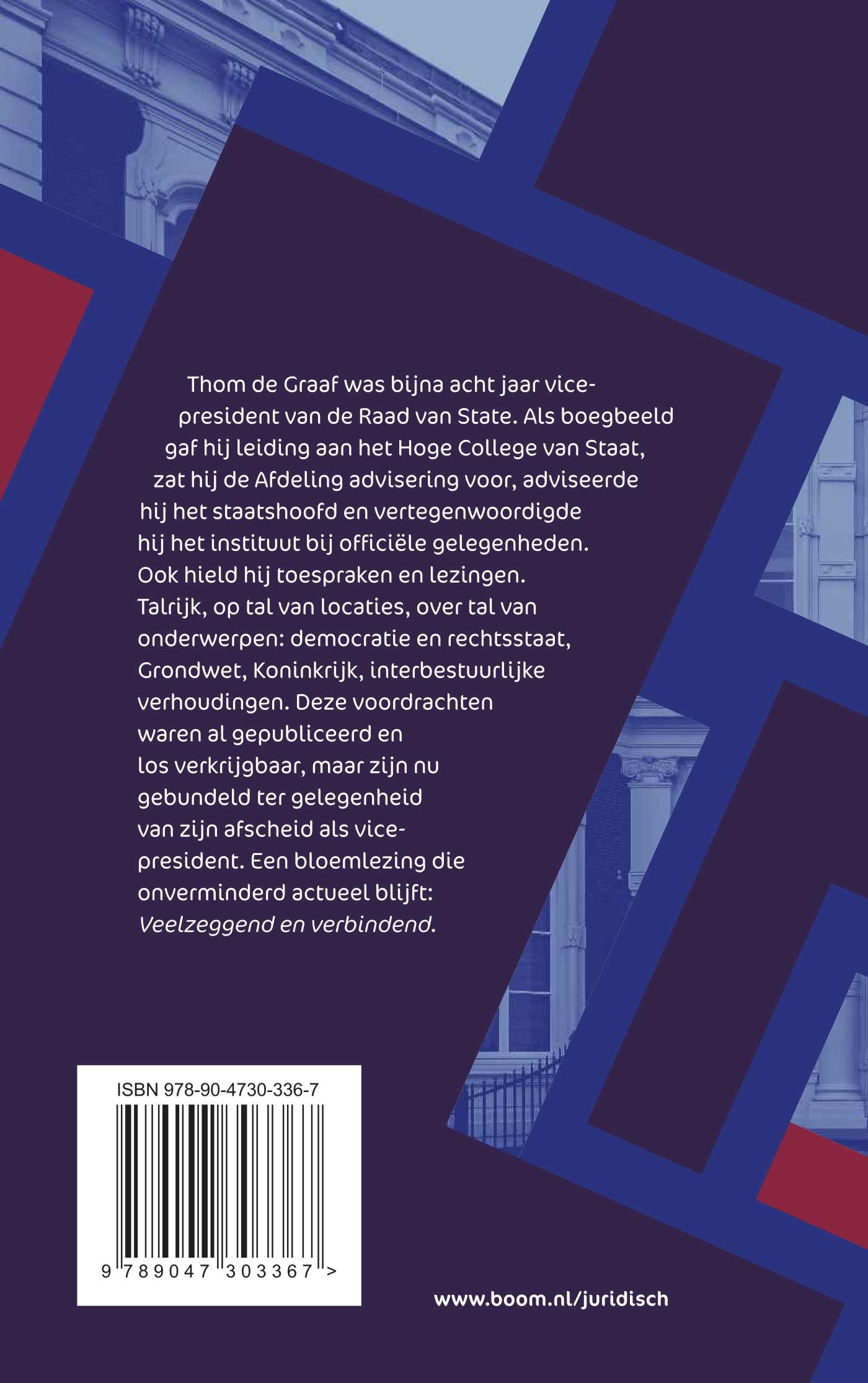Achterkant van Veelzeggend en verbindend