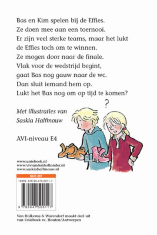 Achterkant van Een spannend toernooi
