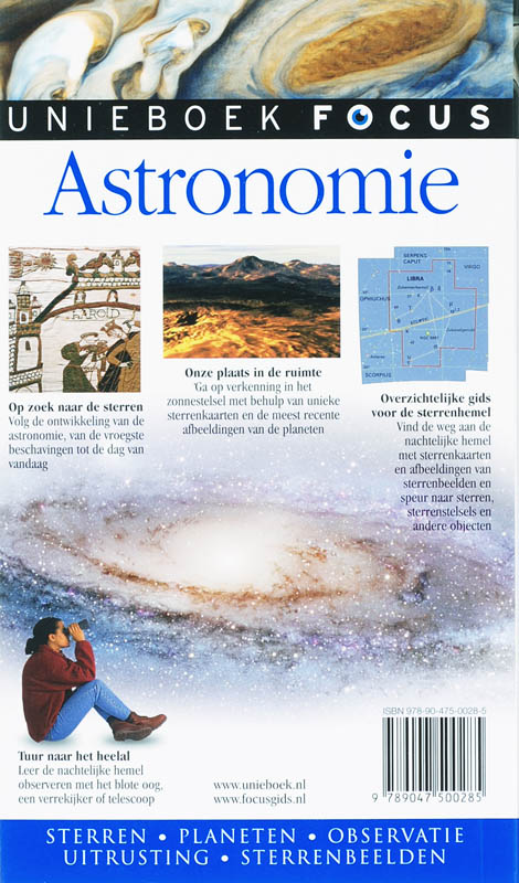 Achterkant van Focus Astronomie