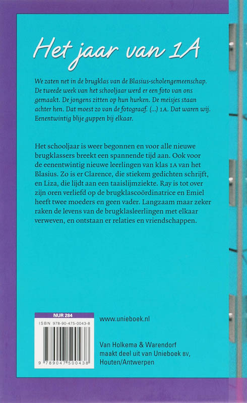 Achterkant van Het jaar van 1A