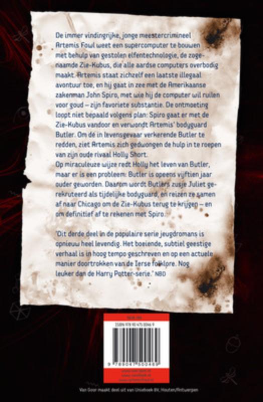 Achterkant van De eeuwige code