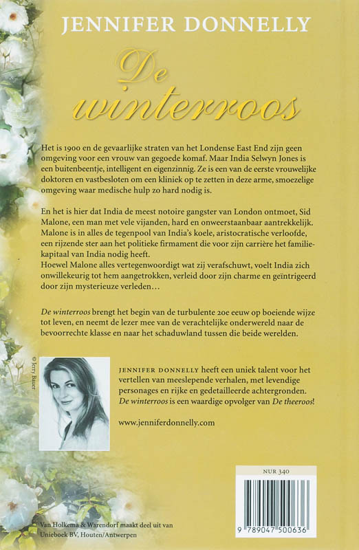 Achterkant van Winterroos