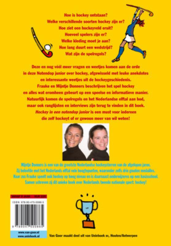 Achterkant van Hockey