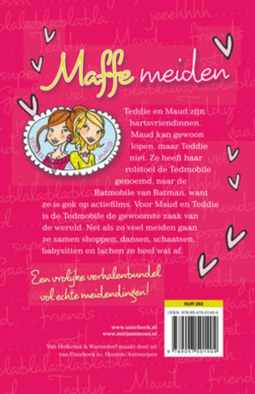 Achterkant van Maffe meiden