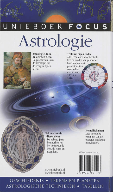 Achterkant van Focus Astrologie