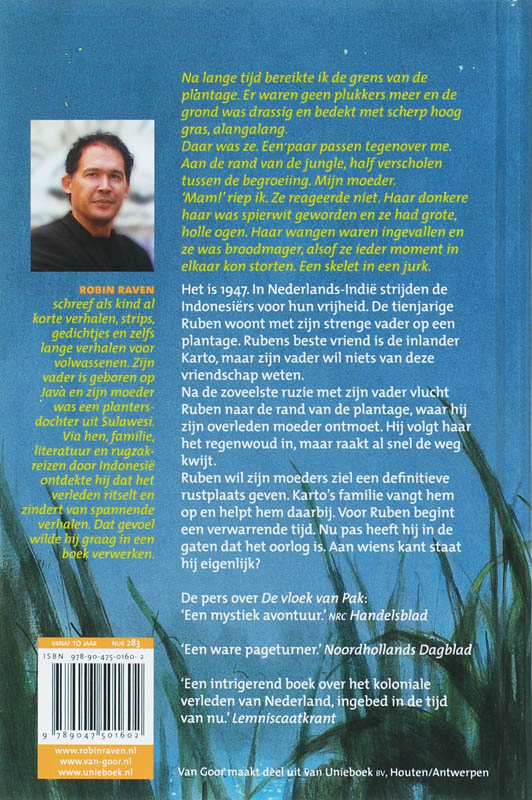 Achterkant van Strijd in het regenwoud
